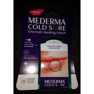 Mederma Cold Sore and Fever Blister Treatment Discreet Healing Patch 15 Ct (H5)